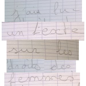 Les droits des femmes