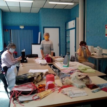 A vos masques, prêts, parlez!