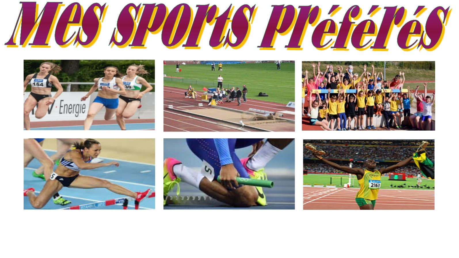 Marine: mes sports préférés