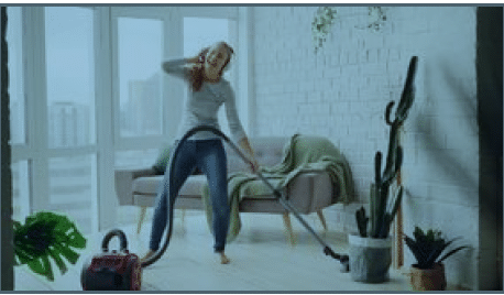 Mes loisirs préférés sont: écouter de la musique et faire le ménage.