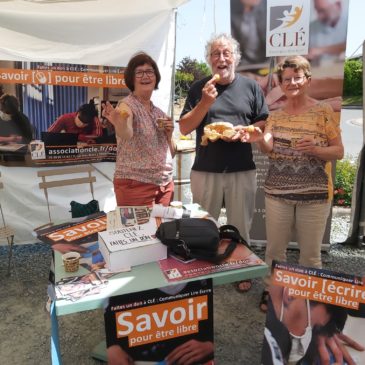 CLÉ à la fête du pain du Tallud