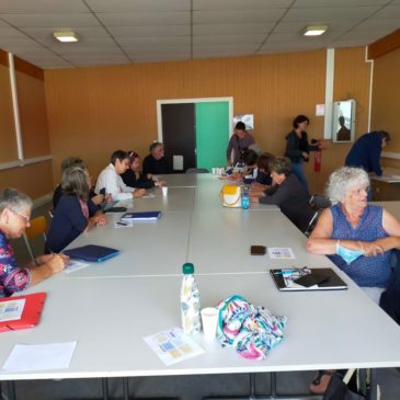 Réunion de travail de l’équipe de CLÉ