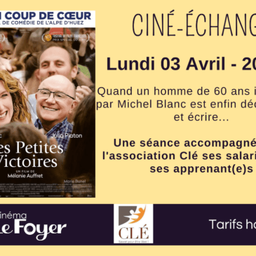 Allons au cinéma voir « Les petites victoires » !