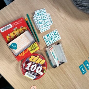 Atelier linguistique avec la ludothèque